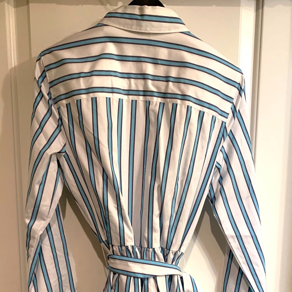 Draper James Striped Shirtdress. NWT. - Picture 8 of 8